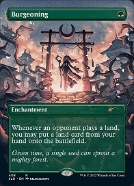 Burgeoning Secret Lair Drop - Kelogsloops Art